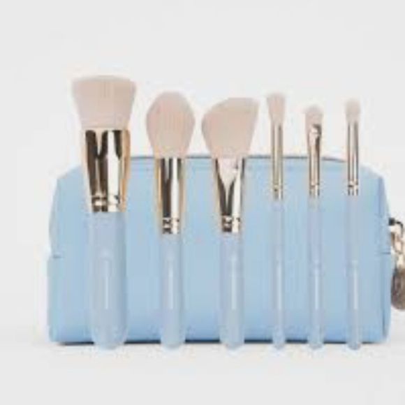 BH Cosmetics Escapade 6-Piece Mini Face & Eye Brush Set w/Bag - Picture 3 of 7